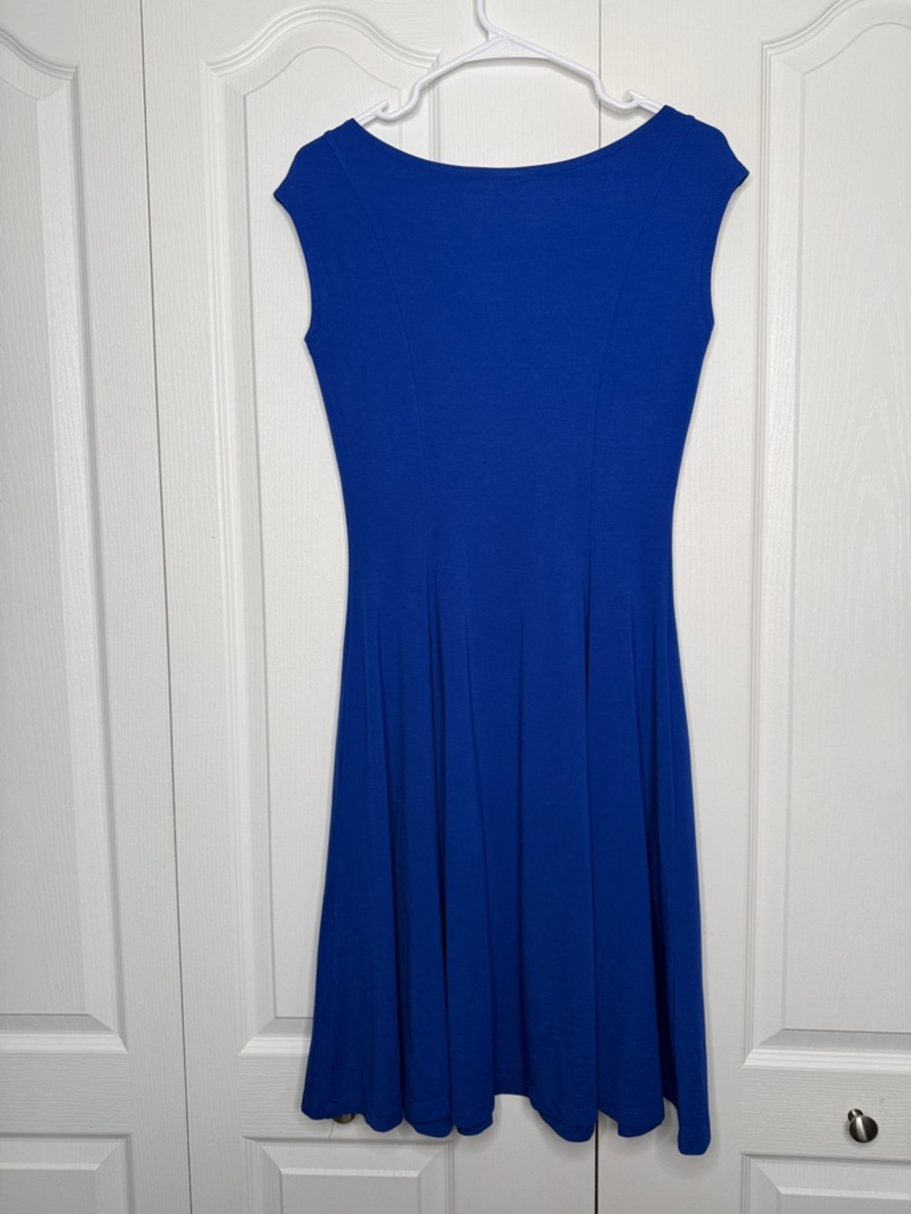 🇨🇦 Palette Ewa Blue A- line swing dress with pockets - Picture 2 of 10